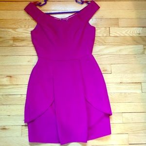 Off the shoulder pick dress